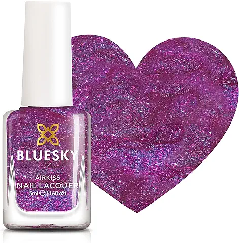 Bluesky Let's Party - Esmalte de Uñas Infantil, Inodoro, con base de Agua, no Tóxico y Fácil de Quitar, 5 ml, Color rosa  