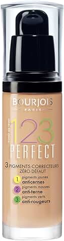 Bourjois 123 Perfect Base de Maquillaje Tono 53 Light Beige - 30 ml  