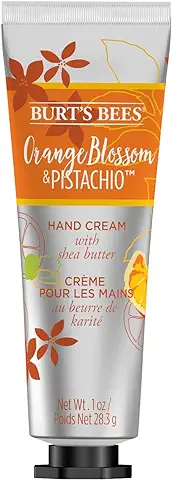 Burt's Bees Crema De Manos Hidratante Burt'S Bees Con Manteca De Karit, Flor De Azahar Y Pistacho - 1 Tubo De 28.3 grs  