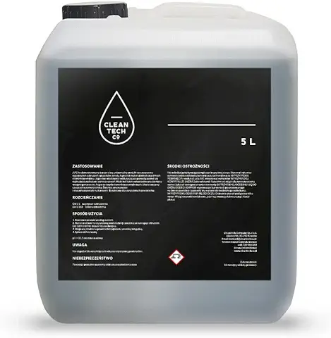 CLEANTECH CO Multi Cleaner Limpiador Concentrado Universal para Interior y Exterior, para Cuero, Tapicerías, Asientos de Coche, Pistolas a Presión con Efecto Tornado, 5 Litros  