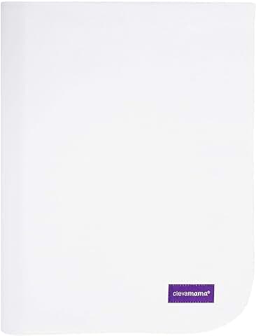 Clevamama Empapador Cama Impermeable - Protector de Colchón Algodón 90x70 cm  