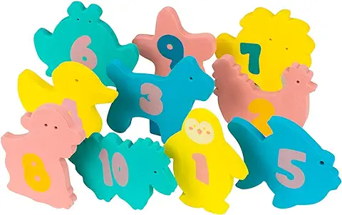 Clevamama - Juguetes de Baño Educativos para Bebés  