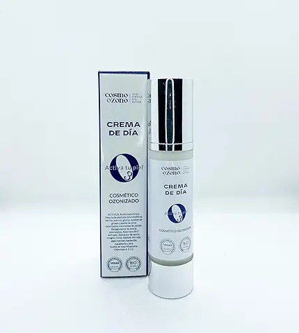 Crema Hidratante Facial Mujer. Crema cara Mujer y Hombre Natural y Ecológica. Con ácido Hialurónico y Vitaminas. Crema de día Hidratante en Envase de 50 ml. Crema de cara Hidratante. Crema Antiedad.  