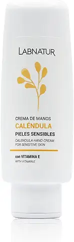 Crema Manos Caléndula 150ml. Crema para Manos Secas y Agrietadas. Reparadora. Sin Parabenos. Aporta Elasticidad y Ayuda a Prevenir la Sequedad. Pieles Sensibles.  