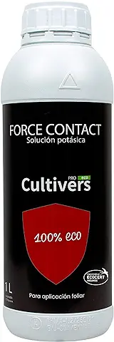 CULTIVERS Jabón Potásico Ecológico 1 L. Súper Concentrado. Actúa por Contacto. SUPER CONCENTRADO. Múltiples Usos, 100% Natural Protección para tus Plantas. Mejora las Defensas de las Plantas  