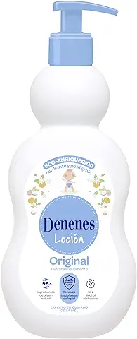 Denenes Original - Loción Hidratante Corporal, 98% de Ingredientes de Origen Natural, Refuerza las Defensas de la Piel, Sin Alcohol, Siliconas, ni Ftalatos - 400 ml  