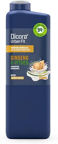 Dicora Urban Fit Gel de Baño Detox Gingseng & Vetiver 750 ml  