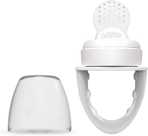 Dr. Brown's Alimentador Antiahogo De Silicona Gris (4M)