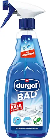 Durgol - Limpiador de Baño con Efecto Perla y sin Secarse – para Ducha, Azulejos, Lavabo, Grifos, etc. - Biodegradable - Versión Alemana -500 ml  
