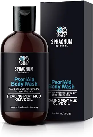 Eczema Body Wash & Cream 2in1 - Natural pH Balancing Acids y Aceite de Oliva Crema de Ducha. Tratamiento Hidratante Profundo sin Sulfato para Pieles muy Secas y con Picazón. 250ml  