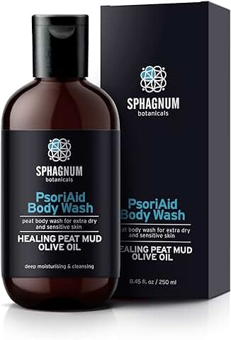 Eczema Body Wash & Cream 2in1 - Natural pH Balancing Acids y Aceite de Oliva Crema de Ducha. Tratamiento Hidratante Profundo sin Sulfato para Pieles muy Secas y con Picazón. 250ml  