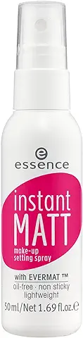 ESSENCE Instant Matt Fijador de Maquillaje Matificante Spray, 50 ml (Paquete de 1)  