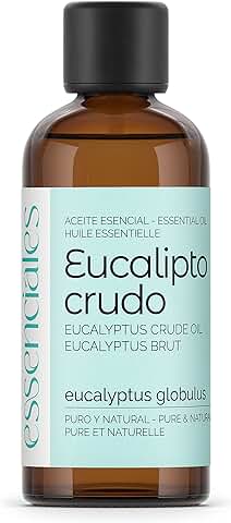 Essenciales - Aceite Esencial de Eucalipto BIO, ECOLOGICO, 100% Puro y Certificado, 100 ml | Aceite Esencial Eucaliptus Globulus BIO  