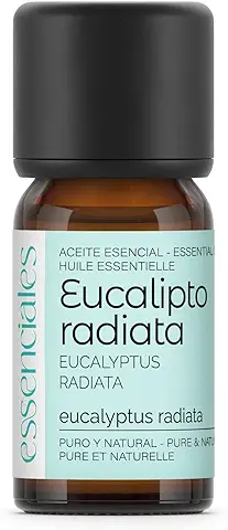 Essenciales - Aceite Esencial de Eucalipto Radiata BIO, 100% Puro, 10 ml | Aceite Esencial Eucalyptus Radiata Ecológico  