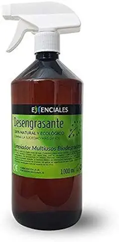 Essenciales - Desengrasante Natural, Ecológico y Biodegradable MULTIUSOS, 1 Litro | Certificación Ecológica ECOITEL: Instituto Técnico Español de Limpieza  