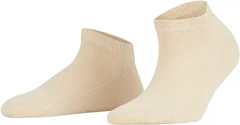 FALKE Mujer Family Calcetines Cortos Transpirable Sostenible Algodón Corto Hasta el Tobillo Extra Suave Sobre la Piel Costura Plana en la Zona de los Dedos 1 par  