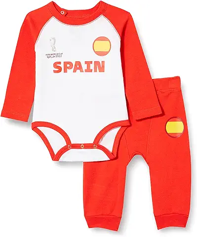 FIFA, Conjunto de Manga Larga Para Crecer/Enredadera Y Pantalón Para Bebé - Alemania Conjunto de Crecimiento y Pantalones para Bebé, Unisex Bebé  
