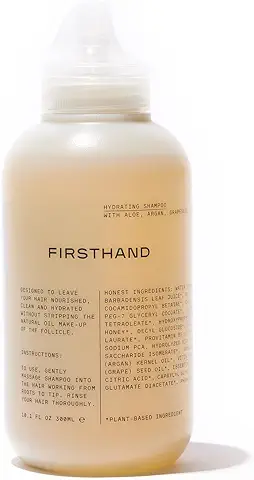Firsthand Supply Champú Hidratante para el Cabello, Ingredientes Limpios y no Tóxicos para el Cuidado del Cabello, Suavidad, Brillo y Humedad, sin Parabenos ni Sulfatos (10.1 fl oz)  