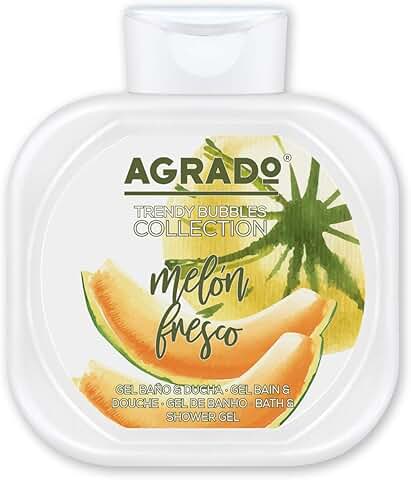 Gel de Baño y Ducha Hidratante, gel de Baño Melón Fresco PH Neutro 750 ml - AGRADO  