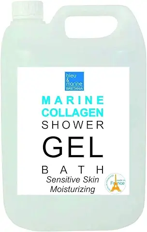 Gel de Ducha Nacarado Extra Suave Para Pieles Muy Sensibles y Secas | Con Colágeno Marino | Uso Diario | Dermatológicamente Probado, Nacarado 2000 ml  