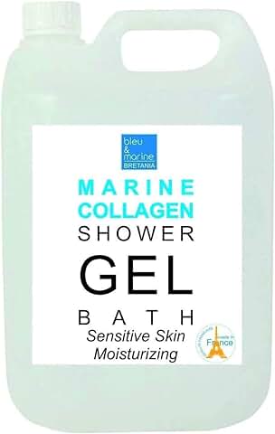 Gel de Ducha Nacarado Extra Suave Para Pieles Muy Sensibles y Secas | Con Colágeno Marino | Uso Diario | Dermatológicamente Probado, Nacarado 2000 ml  