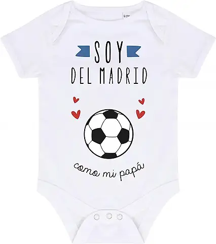 Genérico Body Bebé 100% Algodón Futbolista como Papá  