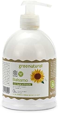 Greenatural Acondicionador Eco,bio Certificado 500 ml Girasol y Karité  
