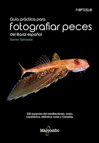 Guía Práctica para Fotografías Peces del Litoral Español: 230 Especies del Mediterráneo, Costa Cantábrica, Atlántico Norte y Canarias: 1 (FOTOSUB)  
