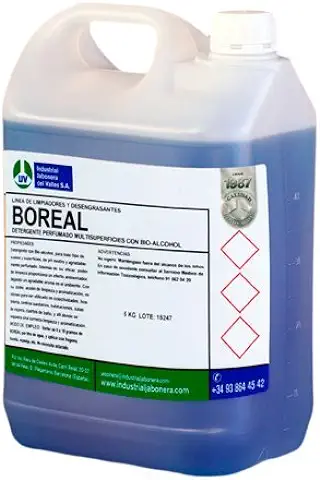 IJV Boreal 5 L: Detergente Perfumado Uso General Aroma Fresco Intenso  