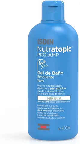 ISDIN Nutratopic Gel De Baño Emoliente Para La Piel Atópica - 400 ml ISDIN Nutratopic Gel De Baño Emoliente Para La Piel Atópica - 400 ml