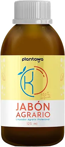 Jabón Agrícola (potásico) 125ml - Solución Natural Contra Mosca, Hongos, Araña en Plantas - Limpiador Orgánico para árboles y Plantas  