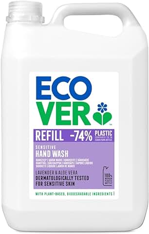 Jabón Líquido para Manos de Ecover, 5 L  