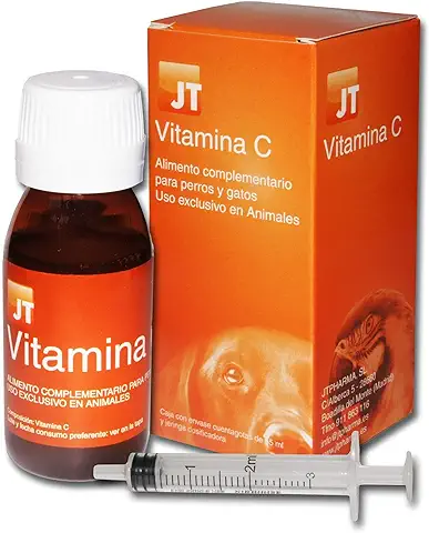 JTPharma - Vitamina C para Perros y Gatos, 55 ml  