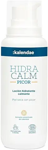 KALENDAE HidraCalm Picor 200ml BIO - Loción Hidratante para el Picor de la Piel. Alivio Inmediato del Picor en la Piel. COSMOS - Organic  