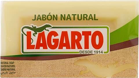 Lagarto - Jabón natural - 400 g - [paquete de 8 unidades]