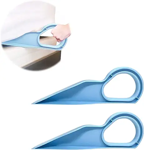 Levantador de Colchón de 2 Piezas, Levantador de Cuña de Colchón Ergonómico, Levantador de Cuña de Colchón, Ropa de Cama, Herramienta de Colchón Simple de Sábana de Colocación,Reutilizable  