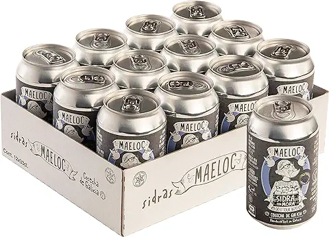 Maeloc Sidra con Mora Lata - 12 Latas x 330 ml  