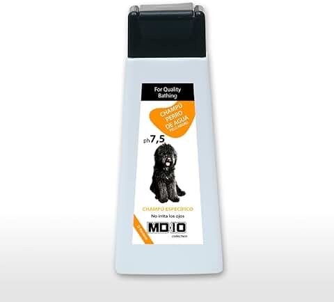 MD-10 COLLECTION Champú Perro de Aguas Pelo Negro (300 ML)  