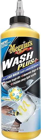 Meguiar's G25024EU Car Wash Plus+ - Champú alta Limpieza  