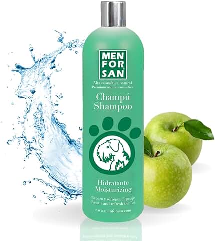 MENFORSAN Champú Perros Hidratante 1L, Hidrata, Protege y Refresca  