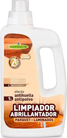MONESTIR Limpiador Abrillantador para Parquet y Laminados 1L  