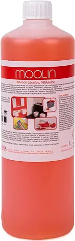 MOOLIN Limpiador Multiusos Concentrado Perfumado (1 Litro) - Equivalente a 15 Litros de Limpiador Convencional  