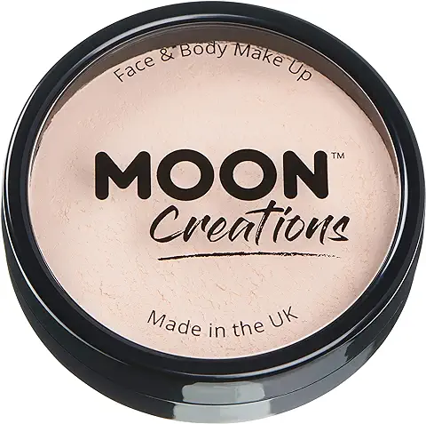 Moon Creations Maquillaje Facial y Corporal Profesional | Pintura de Color Profesional | Pintura Facial para Niños, Adultos, Disfraces, Festivales, Halloween Piel Pálida 36g  