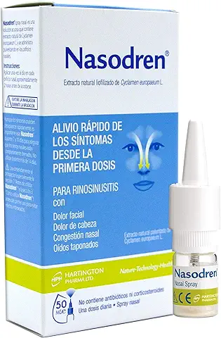 Nasodren: Spray Nasal para la Congestión Nasal y Otros Síntomas de la Sinusitis  