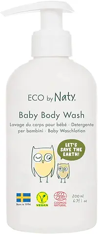 Naty Organic Baby Body Wash, 200 ml