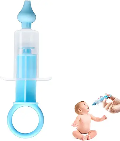 Neoreser Aspirador Nasal Bebes, Aspiradores Nasales, Limpiador de Nariz Seguro, Reutilizable de Irrigador Nasal para Bebes, Jeringa Lavado Nasal Bebe, Sacamocos bebe  
