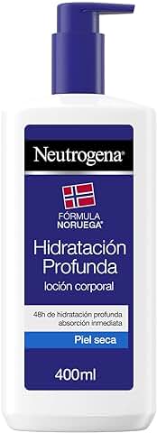 Neutrogena Loción Corporal Fórmula Noruega, Hidratación Profunda, Piel Seca, 400ml  