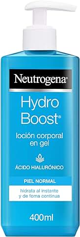 Neutrogena Loción Corporal Hidratante en Gel Hydro Boost, Piel Normal a Seca, Textura Ligera, 400 ml (Paquete de 1)  