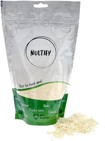 NULTHY - Harina Desgrasada de Almendra BIO - Frutos Secos Naturales - Cultivo Ecológico - Proteína de Almendra - Sin Gluten - Vegano (1000 Gr)  