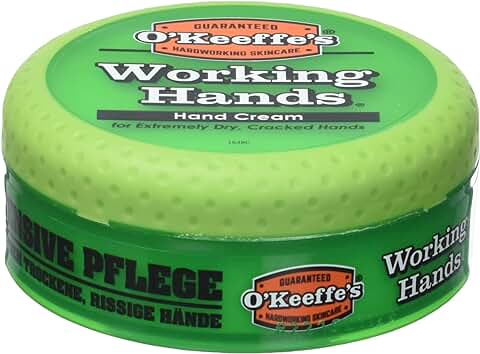 O`Keeffes Working Hands - Crema de Manos, Verde, 96 g  